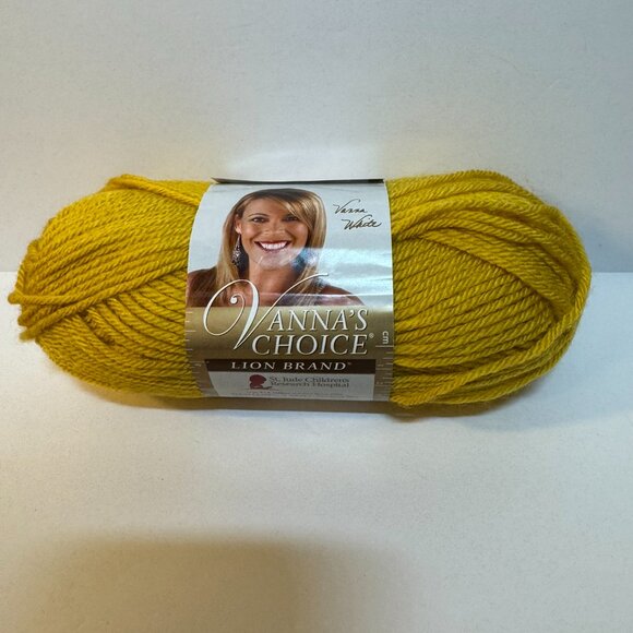 Lion Brand Other - 1 Skein Vanna's Choice Yarn - Mustard